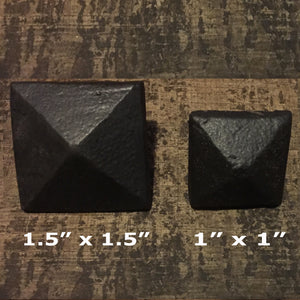 Pyramid Head Clavos nails - 1.5" x 1.5"