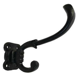 3.5" - Wrought Iron Traditional-Coat Hook - BB-325