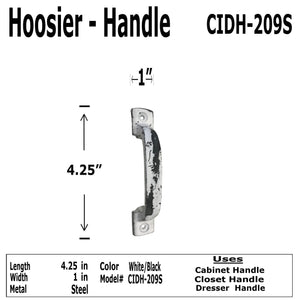 4.25" - Distress Hoosier Style - Cabinet Handle - CIDH-209S