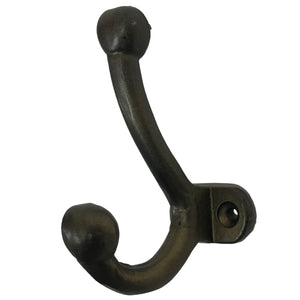 3.5"- Bronze Iron - Coat Hook - DS-123