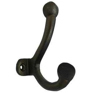 3.5"- Bronze Iron - Coat Hook - DS-123