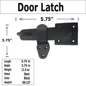 5.5"- Lever Gate Door - Latch - DS-137