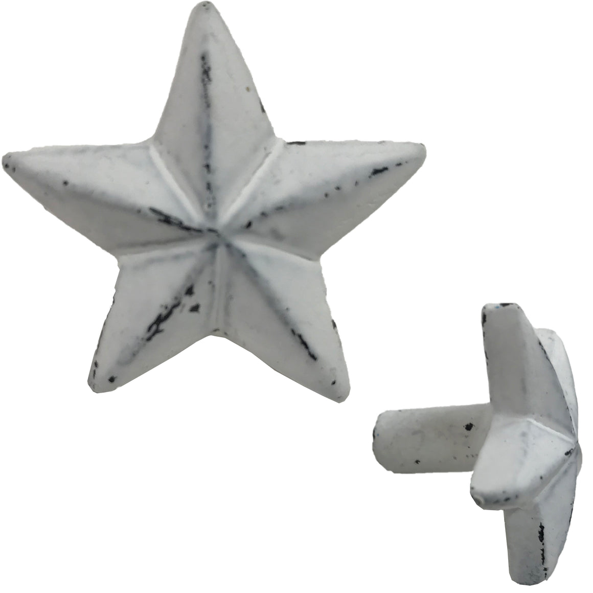 1.75" - STAR - Cabinet Door Pull Knob - DS-62
