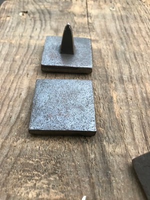 Square Head Clavos - Natural - 1" x 1"