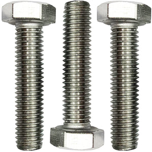 1/4" x 1.5" - 20. 304-STAINLESS STEEL - HEX HEAD BOLT - 304 GRADE. General Purpose - Hurricane Bolt