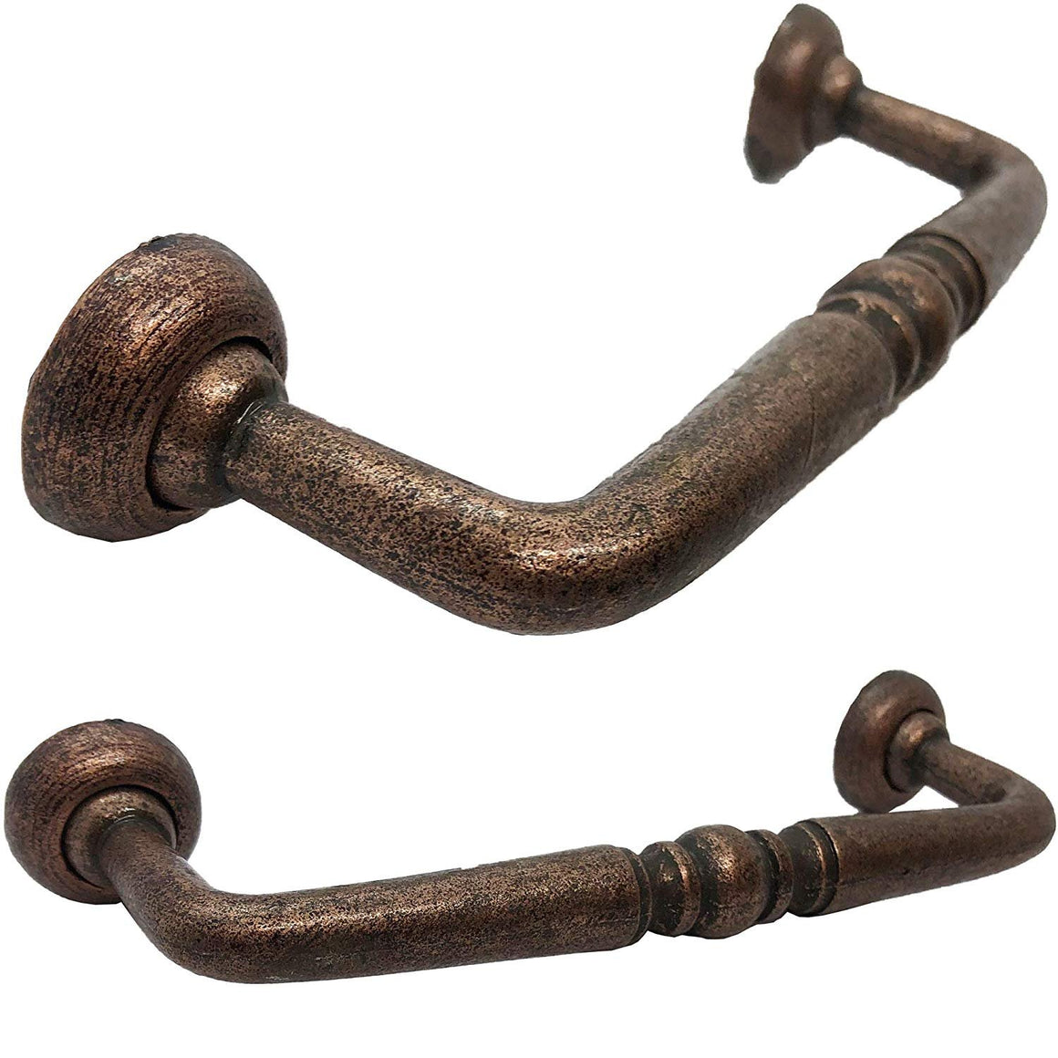 7" - Colonial Style - BB-607 - Iron Cabinet Knob Handle - For Gate, Drawer, Closet, Cabinet, Dresser - Finish For interior & Exterior Designing (10)