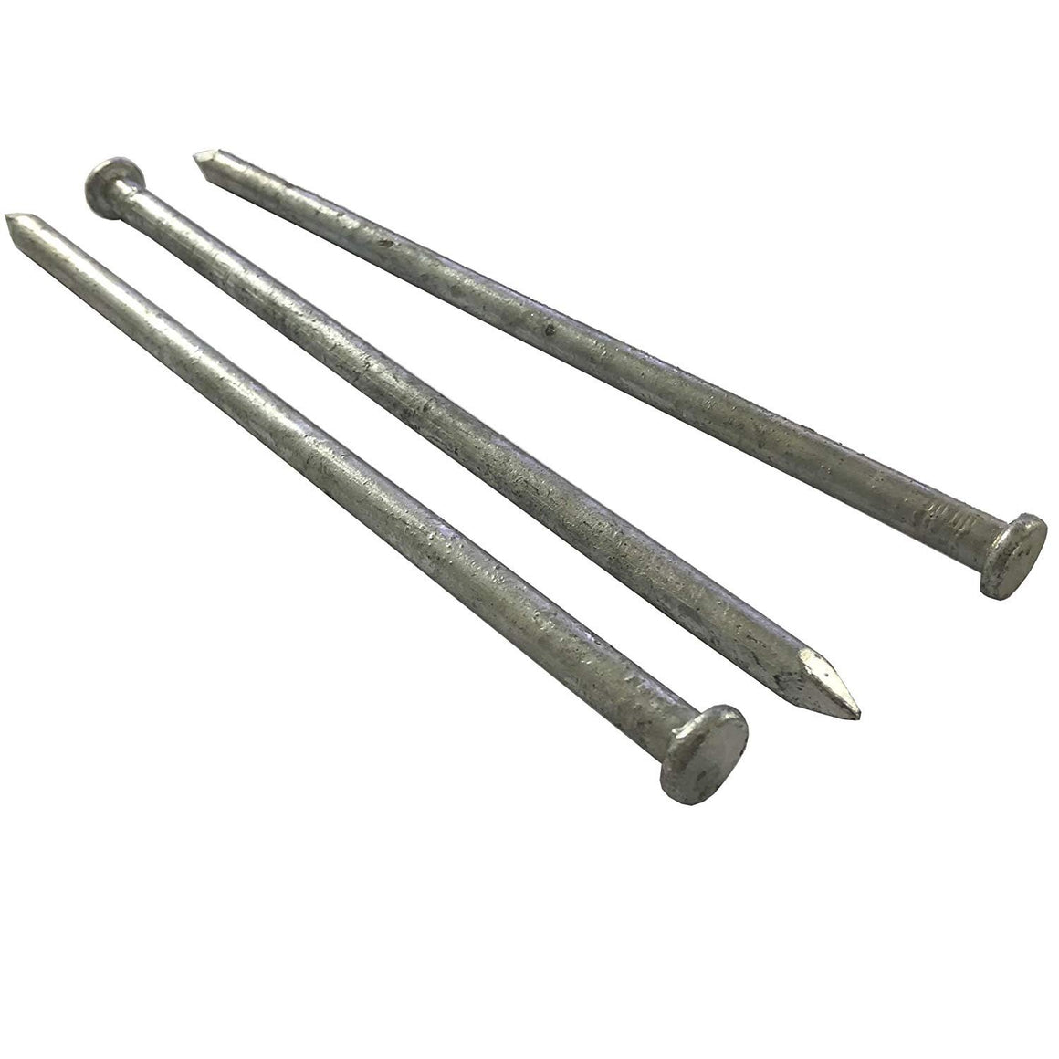 120d - Galvanized Spike nail - Outdoor rust resistant nail, great for landscaping ties (5)