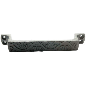 6.25" - Decorative Antique style Handle -for cabinets, doors, dressers, BB-693-BLK (4)