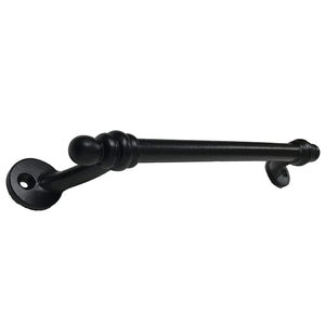 9" - BB-265 - Cabinet Knob Handle - For Gate, Drawer, Cabinet, Dresser - Black-White Antique Finish For interior & Exterior Designing (10)