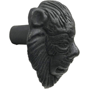 1.5"- Bear Face - BB-42 - Cabinet Knob Handle - For Gate, Drawer, Cabinet, Dresser - Black Finish For interior & Exterior Designing - BB-42 (4)