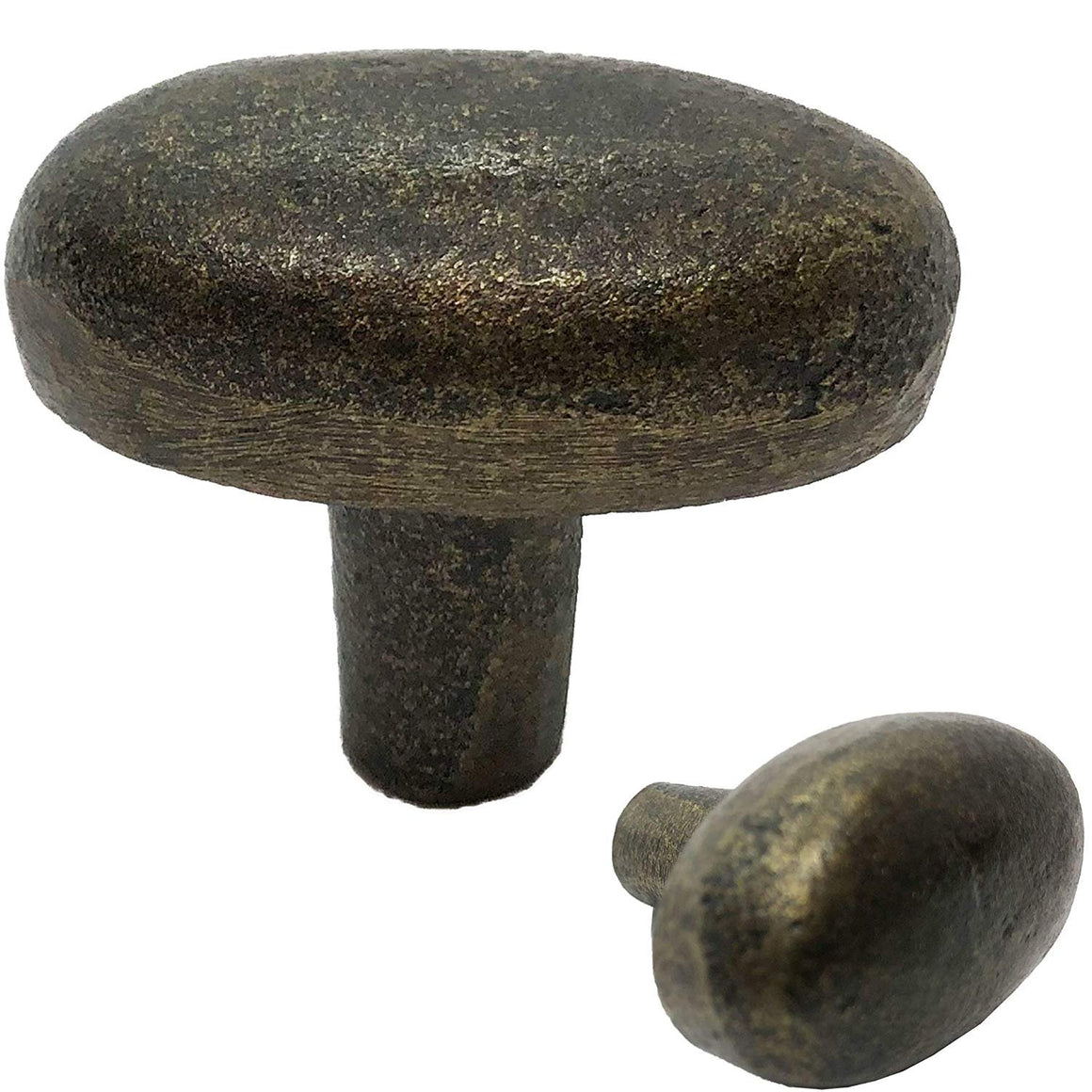 1.75"- PRIMITIVE BULB KNOB - KB-102 - Cabinet Knob Handle - For Gate, Drawer, Cabinet, Dresser - For interior & Exterior Designing (2)