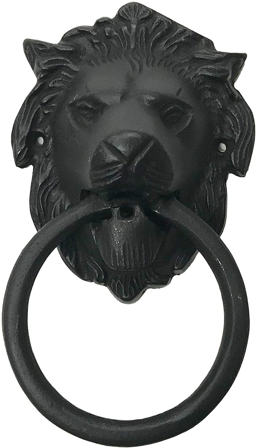 6.5" - Lion Face - BB-128 - Antique Style Door Knocker - Classic Door Knocker