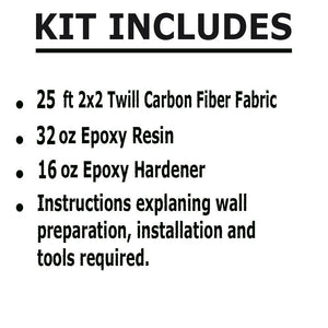 25 ft-Carbon Fiber-Basement Wall Crack Repair Kit