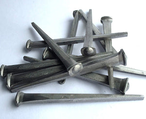 1 lb Box of 4"- STEEL SQUARE -20d Nails