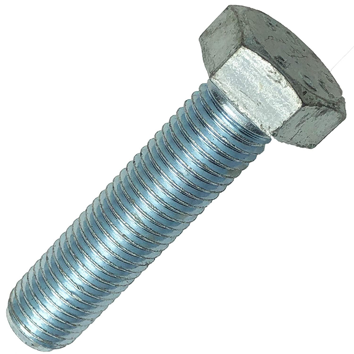 20mm x 77mm - Hex Head Full Thread Bolt -11 TPI - 10.9 Grade High Strength Metric Bolt