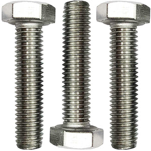 1/4" x 2" - 20. 304-STAINLESS STEEL - HEX HEAD BOLT - 304 GRADE. General Purpose - Hurricane Bolt