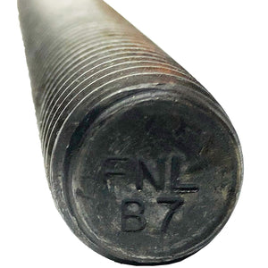 3/4" X 4.75" - Fully Threaded Rods - Black Stud - 10 TPI - B7 Grade - All Thread Rod