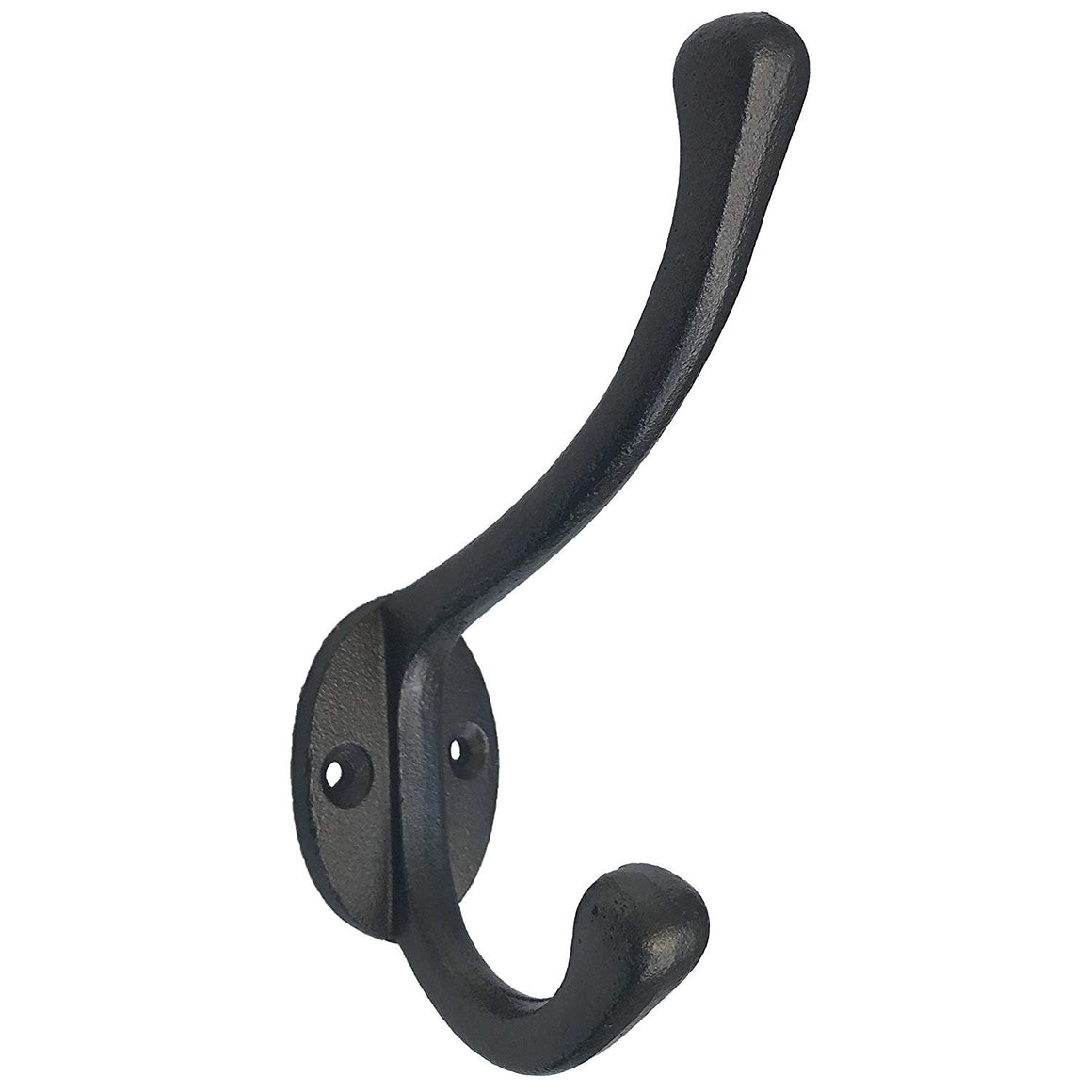 5.5" - Classic Coat Hook - BB-430 - for coats, bags, hand towel etc - Bronze finish for interior & exterior designing - Iron Coat Hook (10)