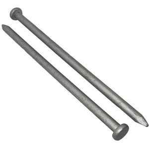 (25 PK) 6" - 60d - Galvanized Common Nail Spike - (25) nails