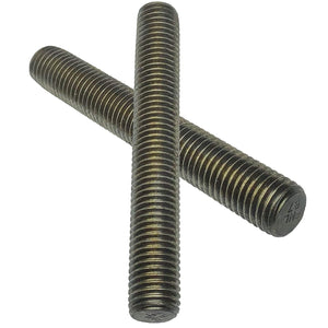 3/4" X 4.5" - Fully Threaded Rods - Black Stud - 10 TPI - B7 Grade - All Thread Rod