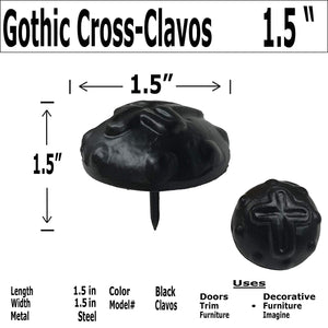 Cross Head Clavos nails - 1.5" x 1.5"