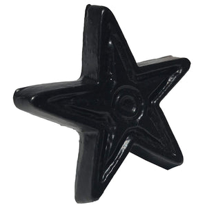 1.75" - BIG STAR EYE - Cabinet Knob Handle - For Gate, Cabinet, Dresser - Black Finish For interior & Exterior Designing (1)