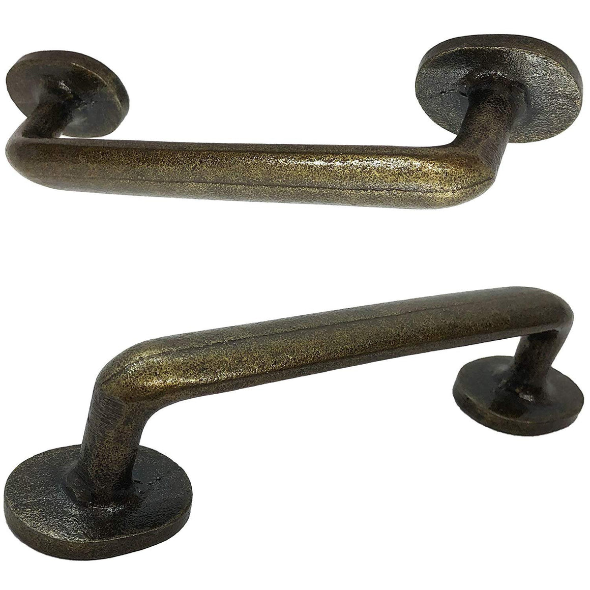 6" Primitive Colonial Style - BB-604 - Iron Cabinet Knob Handle - For Gate, Drawer, Closet, Cabinet, Dresser - Black Finish For interior & Exterior Designing (1)