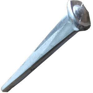 2.5" - Common Rose Head - Antique Restoration nail - Steel nail with dimple top (50)