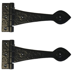 14" - Spear Decorative Iron Strap - CI-03-14 - Antique Style Iron Strap for doors, gates, cabinets, barn door straps. - CI-03-14 (4)