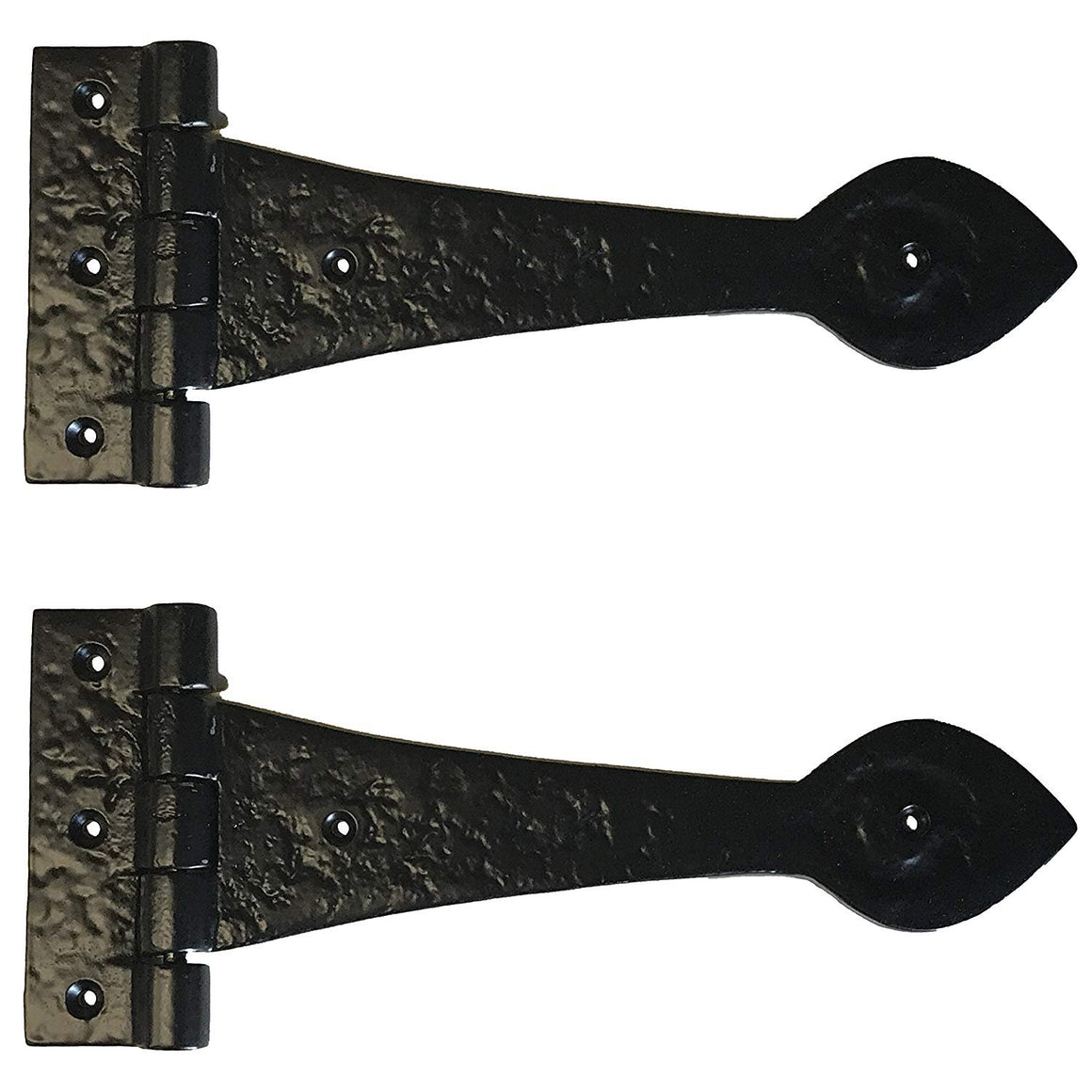 14" - Spear Decorative Iron Strap - CI-03-14 - Antique Style Iron Strap for doors, gates, cabinets, barn door straps. - CI-03-14 (4)