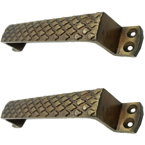 6.25" - Decorative Antique style Handle -for cabinets, doors, dressers, BB-691-Bronze (2)