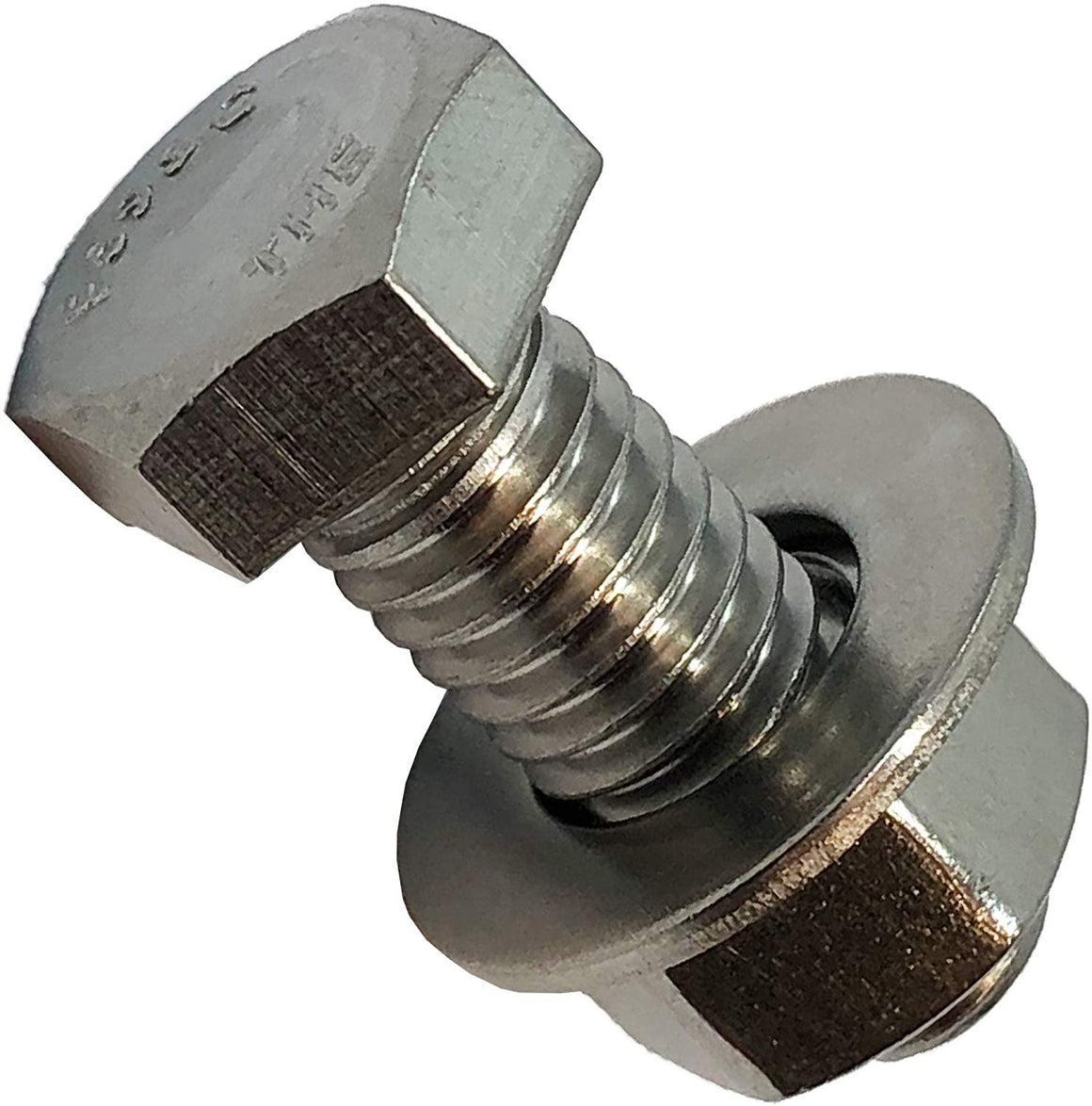 1/2" x 3" - 304-STAINLESS STEEL BOLTS, NUTS & WASHERS - 18-8 HEX HEAD Bolt - 304 Grade