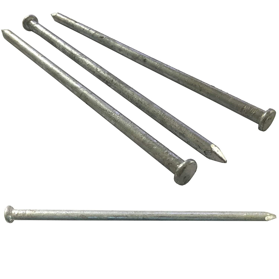 120d - Galvanized Spike nail - Outdoor rust resistant nail, great for landscaping ties