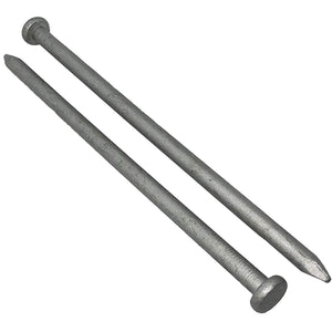 (50) 6" - 60d - Galvanized Common Nail Spike - (50) nails