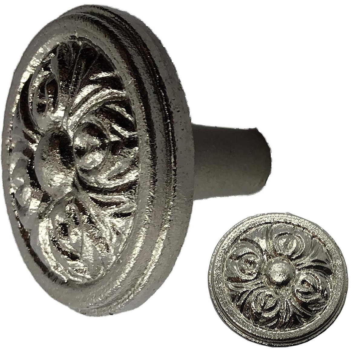 1.5"- Decorative Flower Knob - KB-107 - Cabinet Knob Handle - For Gate, Drawer, Cabinet, Dresser - For interior & Exterior Designing