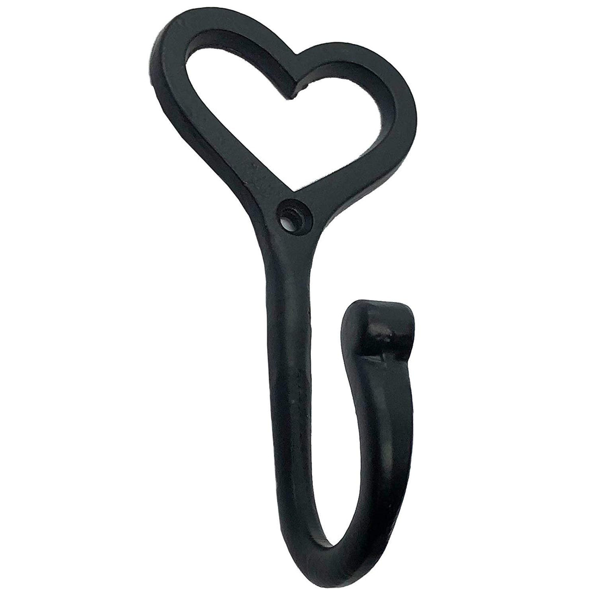 5" - Heart Coat Hook - HK-101 - for coats, bags, hand towel etc - For interior & Exterior Designing Wrought Iron Coat Hook (2)