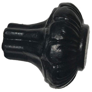 1.5" - Flower Petal - DS-65 - Cabinet Knob Handle - For Gate, Cabinet, Dresser - Black Finish For interior & Exterior Designing (10)